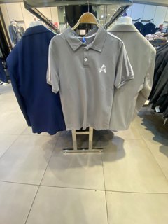 Sport Polo + Shorts Set - Grey