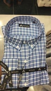Button-Down Shirt - Blue Check