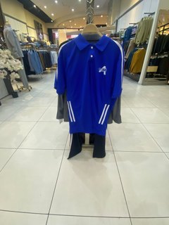 Sport Polo + Pants Set - Royal Blue