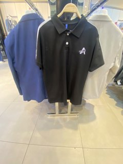 Sport Polo + Shorts Set - Black