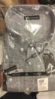 Button-Down Shirt - Grey Check