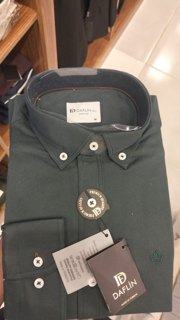 Button-Down Shirt - Dark Green
