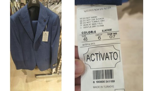 Suit 3PC VIP 886 - Light Navy