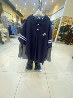 Sport Polo + Pants Set - Navy