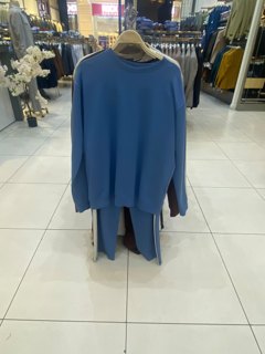 Knit Sweater Set - Blue