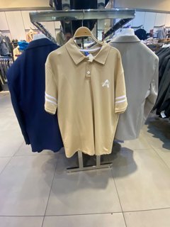 Sport Polo + Shorts Set - Beige
