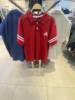 Sport Polo + Pants Set - Red