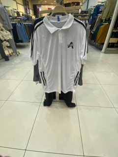 Sport Polo + Pants Set - White