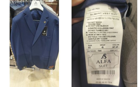Suit with Vest - Navy