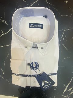 Pin-Collar Shirt - White
