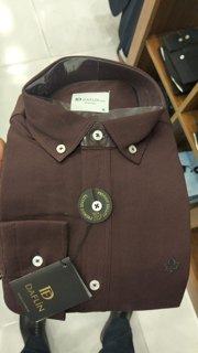 Button-Down Shirt - Burgundy